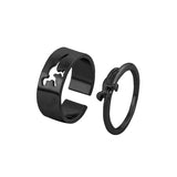 Cherry Rings Couple Set Friendship Engagement Wedding Open Rings Jewelry