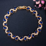 Dark Crystal CZ Stone Bracelet for Women