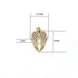 Micropave Zircon Pendants- DIY Charms Women Necklace Accessory