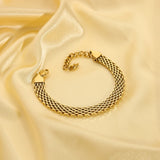 Stainless Steel Chain Bracelet for Women