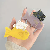 Cat Fish Animal Acetate Hair Clips Hairpins Hair Accessories For Girls
