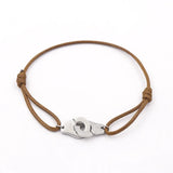 Colorful Couple Rope Bracelets Titanium Steel Adjustable Dinh Van Bracelet