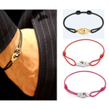 Colorful Couple Rope Bracelets Titanium Steel Adjustable Dinh Van Bracelet
