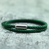 Braided Keel Rope Bracelet Stainless Steel Buckle Braclet Minimalist