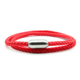 Braided Keel Rope Bracelet Stainless Steel Buckle Braclet Minimalist