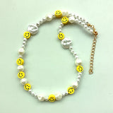 Yin Yang Tai Chi Mushroom Fruit Beaded Necklace