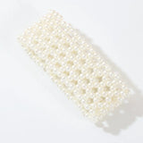Synthetic Pearl Elastic Bracelet for Women Party Gift Jewelry