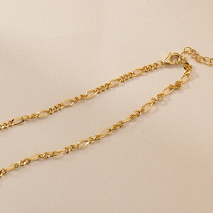 925 Silver Unisex Link Chain Necklace 18K Plated Jewelry