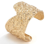 Irregular V Shape Wide Arm Cuff Bangle Open Bangle Bracelet