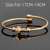 Cross Charm Stainless Steel Hemp Rope Bracelet