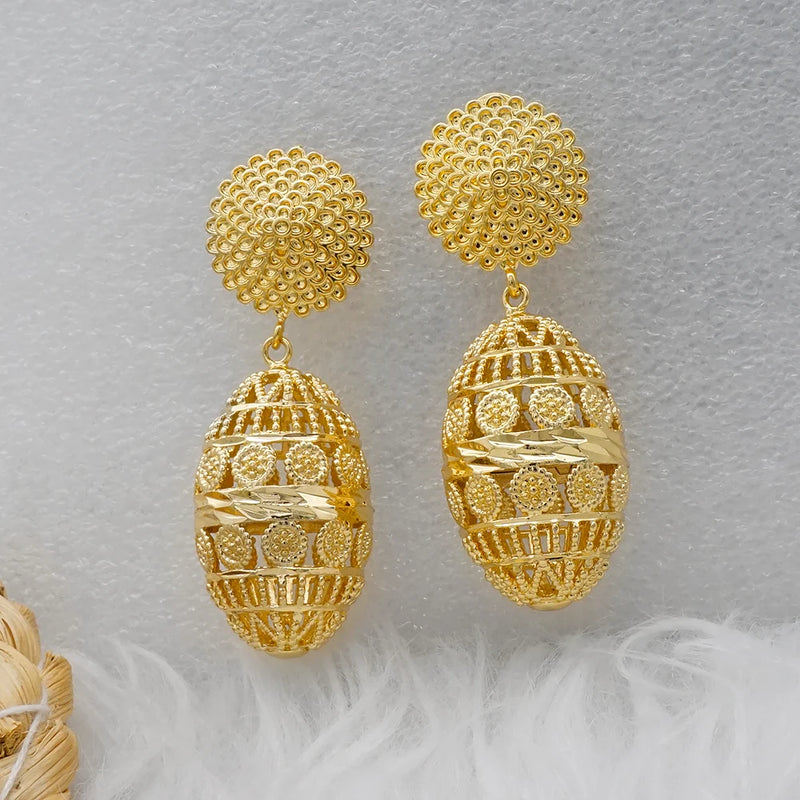 Zircon Long Drop Dangle Earrings for Women Wedding Party Gift
