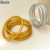 Soft Silicone Bracelet for Women High Plastic Tube Bangle