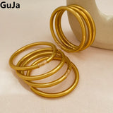 Soft Silicone Bracelet for Women High Plastic Tube Bangle