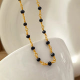 Bead Bracelet & Necklace Set for Women
