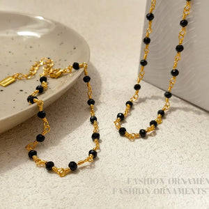 Bead Bracelet & Necklace Set for Women