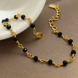Bead Bracelet & Necklace Set for Women