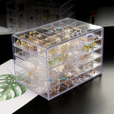 Large Capacity Transparent Box Women'S Multi-Layer Jewelry Box