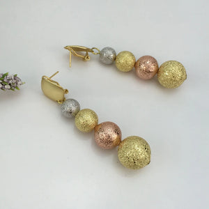 Big Colorful Ball Earrings for Women Party Oversize Earrings FHK15164