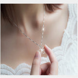 Leaves Flower Necklace Women Jewelry Pendant for Mother Gift