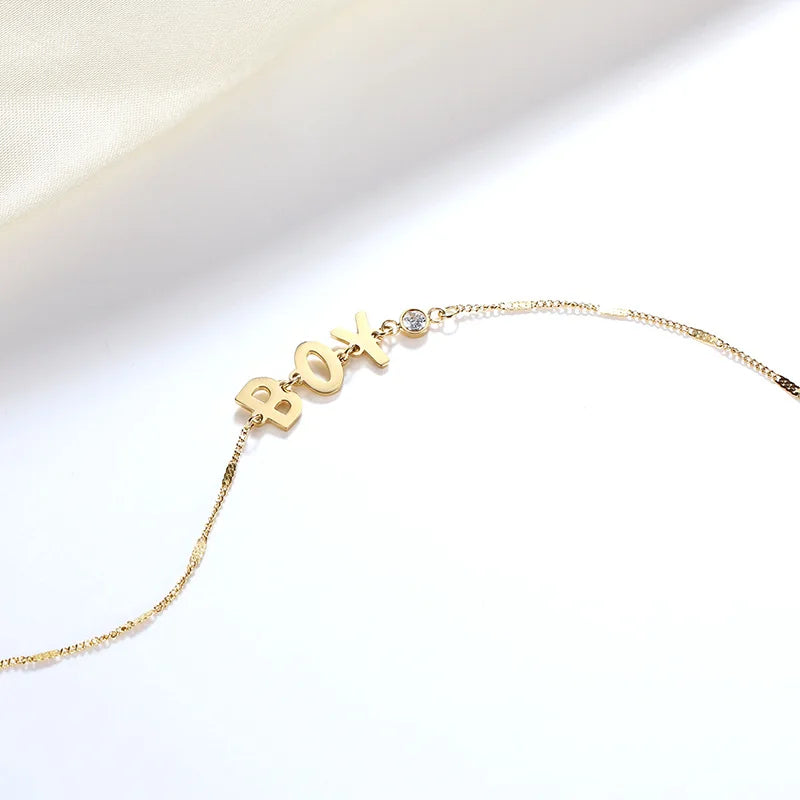 BOY Bracelet Stainless Steel Chain Jewelry for Women