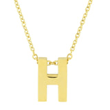 Women's Letter Necklace 316L Stainless Steel