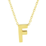 Women's Letter Necklace 316L Stainless Steel