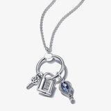 Lock Starlight Necklace Set For Womens Travel Charm Jewelry