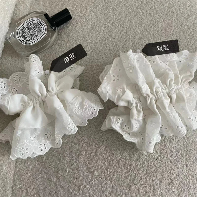 Lolita Hollow Lace Hair Circle Vintage Hair Rope Hairwear Hair Accessories