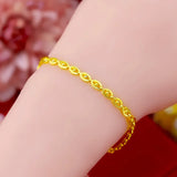 18K Eye Bracelet Bangle for Women Men - Fine Jewelry Gift