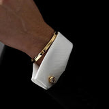 Cuff Bracelets Bangles Men Women Stainless Steel 6mm Width Bangle Bracelet