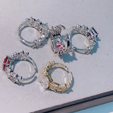 CZ Engagement Finger Ring For Women Wedding Bridal DUBAI Bridal J2031