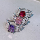 CZ Engagement Finger Ring For Women Wedding Bridal DUBAI Bridal J2031