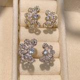 Cubic Zircon Engagement Ring for Women Wedding DUBAI Bridal Adjust Ring