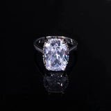 Ellipse CZ Engagement Finger Ring Women Wedding DUBAI Bridal J2125
