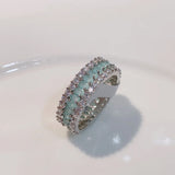 Ellipse CZ Engagement Ring for Women Dubai Wedding Bridal J2108