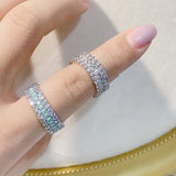 Ellipse CZ Engagement Ring for Women Dubai Wedding Bridal J2108