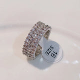 Ellipse CZ Engagement Ring for Women Dubai Wedding Bridal J2108