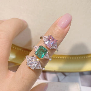 CZ Engagement Ring for Women