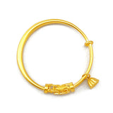 18K Pendants Bracelet Bangles for Women Men