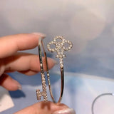 Stackable Bangle Cuff Full CZ Dubai Bracelet