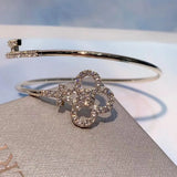 Stackable Bangle Cuff Full CZ Dubai Bracelet