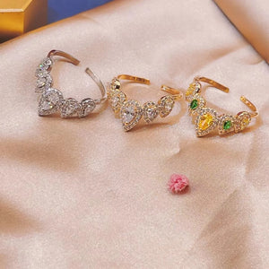CZ Engagement Finger Ring for Women Wedding Bridal Ring