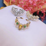 CZ Engagement Finger Ring for Women Wedding Bridal Ring