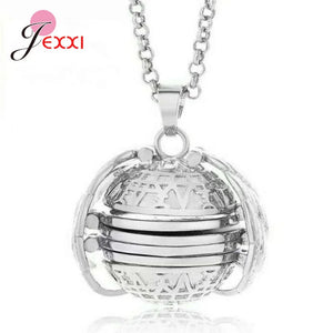 Angel Wings Necklace 925 Sterling Silver Pendant Memorable Necklace