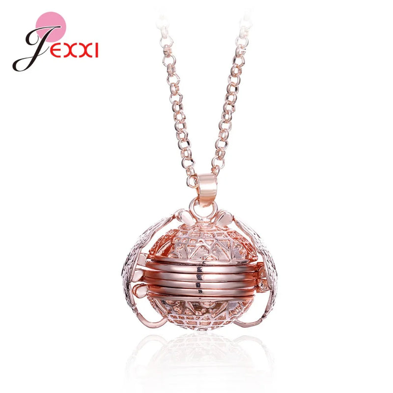 Angel Wings Necklace 925 Sterling Silver Pendant Memorable Necklace