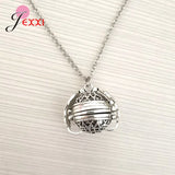 Angel Wings Necklace 925 Sterling Silver Pendant Memorable Necklace