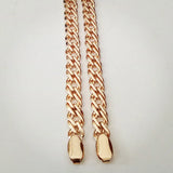 Men Bracelet Rose 585 Jewelry Copper 5MM Long Bracelets