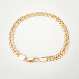 Men Bracelet Rose 585 Jewelry Copper 5MM Long Bracelets