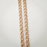 Men Bracelet Rose 585 Jewelry Copper 5MM Long Bracelets
