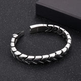 Men's 11mm Stainless Steel Bracelet Chain